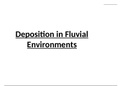 3.12 Deposition in Fluvial Environments (Chapter 3: Sedimentary Rocks and Processes)