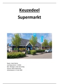 Keuzedeel Supermarkt Manager Retail mbo 4