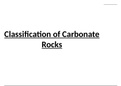 3.5 Classification of Carbonate Rocks (Chapter 3: Sedimentary Rocks and Processes)