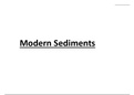 3.2 Modern Sediments (Chapter 3: Sedimentary Rocks and Processes)