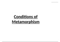 4.5 Conditions of Metamorphism (Chapter 4: Metamorphic Rocks and Processes)