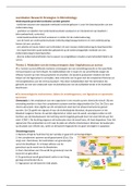 Samenvatting van de leerdoelen research strategies in Microbiology TLSC-RSM5V-18 VL5 2019-2020