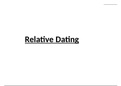 5.7 Relative Dating (Chapter 5: Fossils and Time)