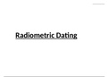 5.5 Radiometric Dating (Chapter 5: Fossils and Time)