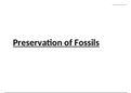 All Notes for Chapter 5: Fossils and Time, for A Level Geology