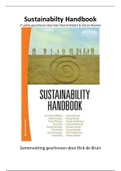 Samenvatting Sustainability Handbook 2e editie