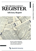 MA Assignment Advisory Report Orange County Register