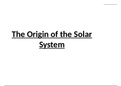 6.2 The Origin of the Solar System (Chapter 6: Earth's Structure: Direct and Indirect Evidence)