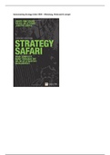 Summary Strategy Safari 2009