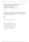 IFA Exam Practice Midterm - Questions and Answers