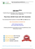  Cisco 350-801 Practice Test, 350-801 Exam Dumps 2020 Update