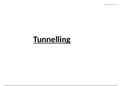 9.13 Tunnelling (Chapter 9: Economic and Engineering Geology)