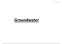 9.3 Groundwater (Chapter 9: Economic and Engineering Geology)