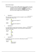 Strayer University - HSA 315 Week 7 Quiz 3, Chapter 8 to 10: Download To Score An A