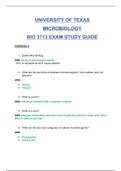 BIO 3713 (BIO3713) Exam ( Complete Version 1/2/3/4) / BIO 3713 (BIO3713) Exam (Latest 2020): University Of Texas (Verified Answers by rated Expert, Download to Score A)