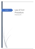 Civil procedure- 2020