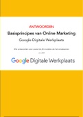 Antwoorden Google Digitale Werkplaats (juni 2020) basisprincipes van online marketing