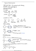 Heterocyclic Chemistry notes