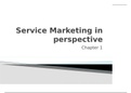 Service marketing in perspective 