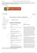 NR 509 Week 5 Shadow Health Gastrointestinal  Assessment+ Chamberlain College Of Nursing