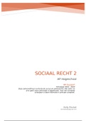 Sociaal Recht 2 - samenvatting 