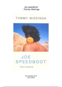 "Joe Speedboot" geschreven door: Tommy Wieringa