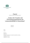 Analyse der Ursachen und Vermeidungsmöglichkeiten für Lebensmittelabfälle in Deutschland