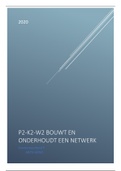 P2-K2-W2 Bouwt en onderhoudt een netwerk