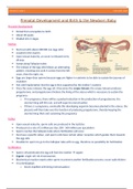 Prenatal Development and Birth and the Newborn Baby