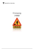 Crisiszorg - jaar 3 HBO-v