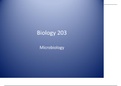 Microbiology: All Micro lectures