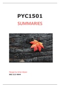 PYC1501 SUMMARIES
