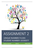 Marked Assignment 2 Semester 1 2020 MAE104M