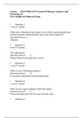  BSC2347 Human Anatomy and Physiology II , Module 05 Midterm Exam, Rasmussen College of Nursing, (Set-6)