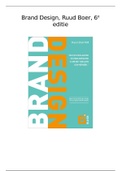 Brand Design - Ruud Boer - 6e druk - Complete samenvatting