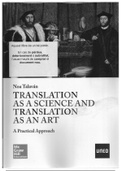 LIBRO TRANSLATION AS A SCIENCE AND ART
