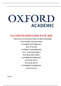 FAC1503 EXAM PACK 2020 UPDATED TO OCTOBER NOVEMBER 2019.