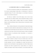 Ensayo de literatura peruana: LA COSMOVISIÓN ANDINA Y LA CONQUISTA ESPAÑOLA