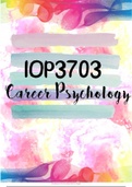 IOP3703 Career Psychology Exam Pack
