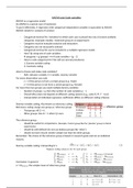 Statistics III Summary Second Partial exam