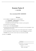 Fysica 2 - Examenvragen MC vragen (4)
