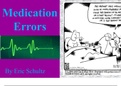 Medication Errors by Eric Shultz
