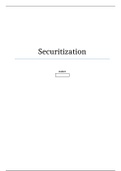 Since securitization is an effective means for banks to deal with funding problems, they