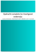 Eindopdracht Complete les - Hoofdfase 1