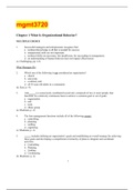 mgmt3720 GRADED A-QUESTIONS AND ANSWERS