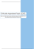 Critically Appraised Topic (CAT) kbs9