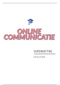 Samenvatting Online Communicatie 2019 - 2020