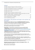 Hoorcolleges en tutorials Verdiepend Staats- en Bestuursrecht (VSB) 2020