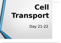 General Biology (Cell Transport)