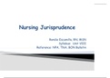 Nursing Jurisprudence - SN